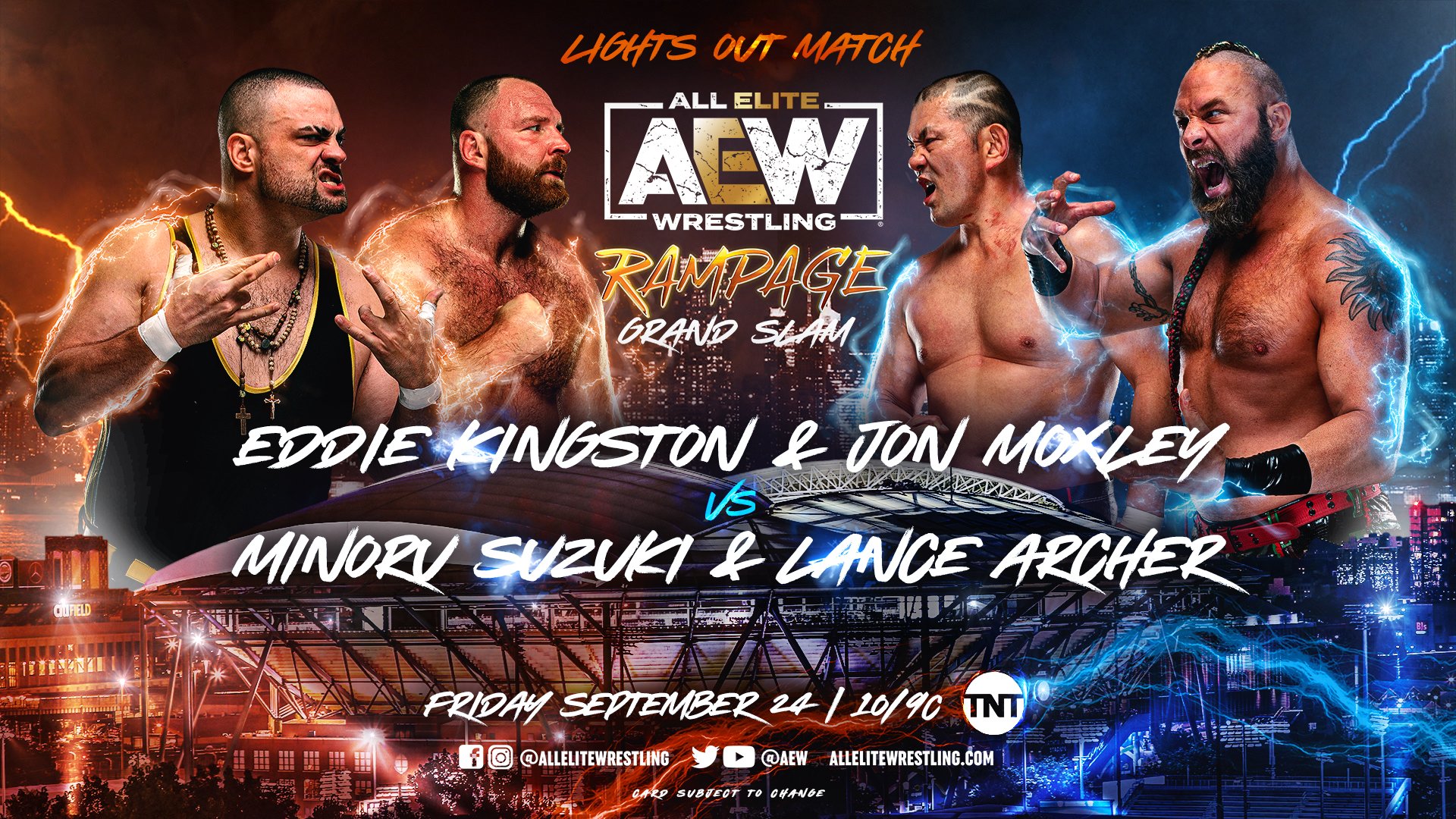 3 - Suzuki gun vs Moxley &amp; Kingston AEW