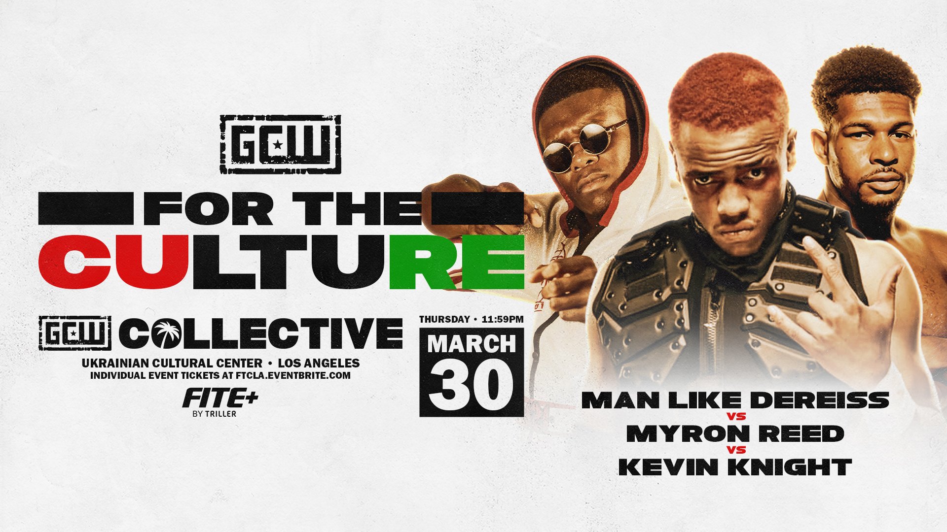 5 - Kevin Knight vs Myron Reed vs Man Like Dereiss