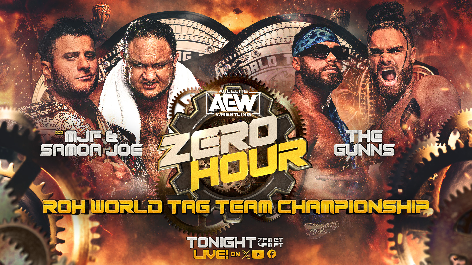 7 - MJF &amp; Joe vs Gunns